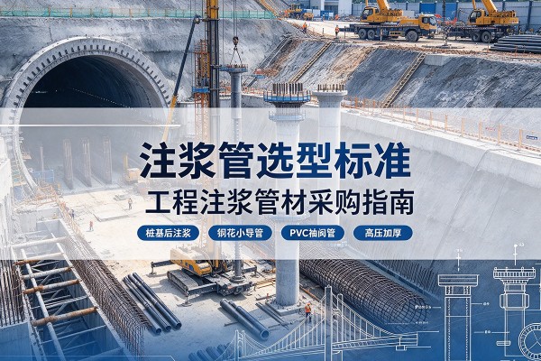 林西注浆管选型标准