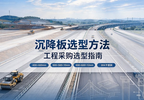 林西沉降板选择方法